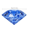 thumbnail image 3 of 80mm K9 Crystal Diamond Paperweight - Lead-Free, Sparkling - Wedding/Christmas/Home Decor, Birthstone Gift, 3 of 6