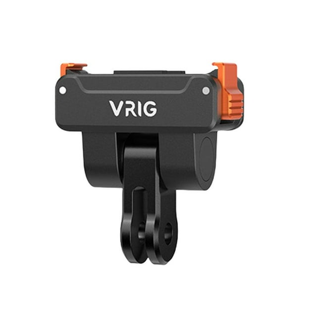 Quick-Release Adapter for Cameras, Magnetic + Clip Double Lock, 34.8*21*43mm, 29g, Plastic, Flexible Shooting Angle and Physical Image Stabilization