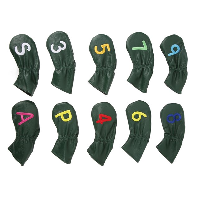 Golf Club Head Cover,10Pcs Golf Head Cover Golf Putter Cover Golf Head Cover Professional Grade