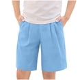 thumbnail image 2 of Kinrui Boys Flat Front Pleat Dress Shorts Casual Formal Classic School Uniform Shorts with Pocket 5-15 Years, 2 of 7