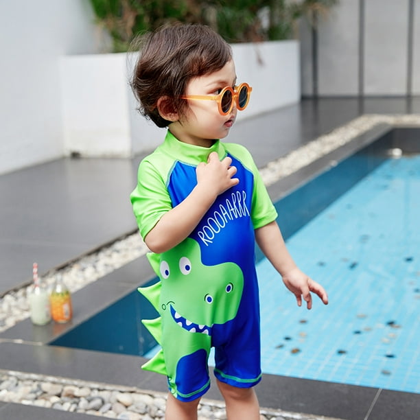 Dinosaur swimsuit boy sale