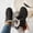 Coffee, variant on Caywon Women Snow Boots Round Toe Slip On Quilted Puffer Style Warm Plush Lined Ankle Booties Comfortable Winter Outdoor Shoes Botas de Nieve para Mujer