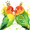 Love Birds, variant on Diamond Dotz Love Birds Diamond Painting Kits for Adults - Diamond Art Kits a Relaxing Creative Craft Kit with Dotz Gems 12x12