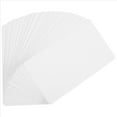 thumbnail image 2 of Blank White Cardboard paper Tarjeta de Mensaje Tarjetas Visita Word Regalo DIY Acerca 100 piezas (), 2 of 5