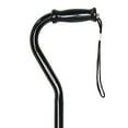 thumbnail image 3 of McKesson Black Steel Offset Handle Cane, Adjustable Height 29.75" to 37.75", 500 lbs Weight Capacity, 6 Ct, 3 of 5