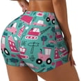 thumbnail image 2 of Naloa Excavator Biker Shorts for Women Seamless Scrunch Short Women’s Yoga Shorts for Gym Running Sport Shorts - XX-Large, 2 of 9