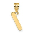 thumbnail image 3 of Diamond2Deal 14K Pendentif Initiale Lettre I en Or Jaune pour Femmes, 3 of 6
