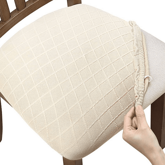 ICERUN Chair Leg Floor Protectors,Dining Chair Seat Covers,Chair Cover for Easy Maintenance