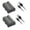 2 Batteries, variant on Kastar 1-Pack ENEL3EH Type-C Rechargeable Battery Replacement for Nikon EN-EL3 EN-EL3a EN-EL3e, D100, D100SLR, D200, D300, D300S, D50, D50S, D70, D70S, D700, D80, D90 DSLR Camera
