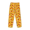 thumbnail image 3 of Lsque Hot Chilli Print Men's Pajama Pants, Lounge Pant - Comfortable Home Wear,Elastic Waistband, Stylish Design-XX-Large, 3 of 9