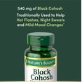 thumbnail image 5 of Nature's Bounty Black Cohosh Capsules, Mood, Hot Flash, and Menopause Support, Women's Health Herbal Supplement, 540 Mg, 100 Count, 5 of 7
