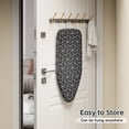 thumbnail image 2 of KINGTIDY Portable Ironing Board, Tabletop Small Iron Board with Hanger, Home&Travel&RV, Black, 2 of 7