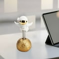 thumbnail image 4 of Astronaut Statue Sculpture Statue Decoration Home Crafts Desk Accessories Table Decoration Decoration, 4 of 21