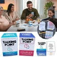 thumbnail image 1 of Talking Point Game 200 Family Couples Conversation Starters With Purpose Great Relationships Fun Questions Card Games Gift, 1 of 4