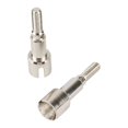 thumbnail image 3 of Copas del eje de la rueda trasera,Copas de eje de rueda trasera RC Ejes de muñón de rueda,Adaptador de eje de rueda de metal de escala 1/16,Accesorios para hacer tú mismo de la copa del eje, 3 of 9