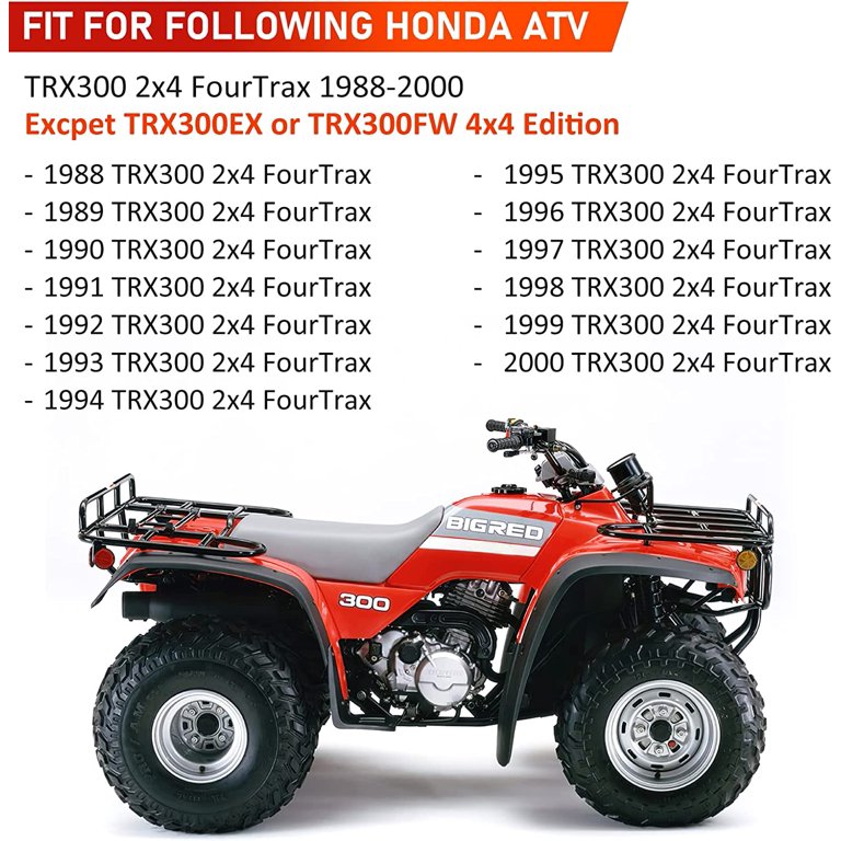 for Honda TRX300 Fourtrax 300 2WD 1988-2000 Front Brake