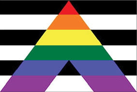 Zac's Alter Ego 5 x 3 Feet Gay Pride Festival Lesbian Flag with Brass Eyelet 