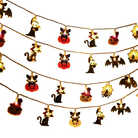 WEGFTDUOP Halloween Decoration Glowing Halloween Decor LED Lights Hanging Lanterns Spooky Tree Pendants Novelty Props And Lights For Halloween Party Home Decor Halloween Indoor Outdoor Decoration