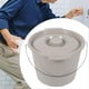 thumbnail image 4 of Portable Toilet Commode Chair Sturdy with Lid Removable Lightweight Camping Toilet Travel Toilet for RV Travel Hiking Camping, 4 of 5