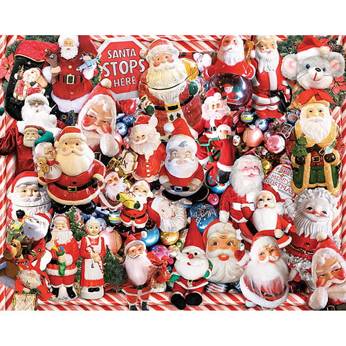 White Mountain Puzzles Santa Claus Jigsaw Puzzle, 1000-pieces