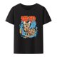 thumbnail image 1 of Camisetas de anime con estampado de Nekomata, divertidas camisetas de manga, tendencia, personalizadas, de dibujos animados, ropa blanca, transpirables, encantadoras, clásicas, punk., 1 of 8