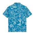 thumbnail image 3 of WAVSUF Boys Short Sleeve Shirt Cartoon Print with Pockets Classic Fit Summer Casual Tropical Shirt Multicolor Size 8, 3 of 8