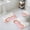 Pink, variant on Gray Gold Marble Bath Mat 3 Piece Bathroom Rug Set, Modern Abstract Marble Crack Texture Non Slip Bath Rug Contour Mat and Toilet Lid Cover, Absorbent Shower Mats Soft Bath Rugs and Mats Sets