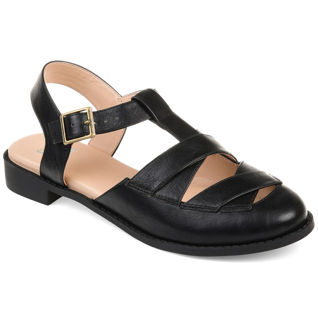 Journee Collection Bonita Women's Sandals Black - Walmart.com