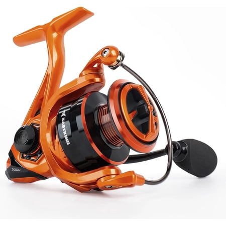 KastKing Spinning Fishing Reel 17.6LBs Max Drag 5.2:1 Ultra-Smooth Freshwater CNC Aluminum Spool-Lethal Blaze 3000