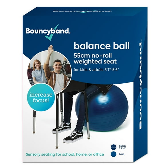 Bouncybands® Balance Ball 55cm Blue