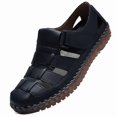 thumbnail image 1 of Men's Casual Sandals Closed Toe Outdoor Handmade Leather, 1 of 6
