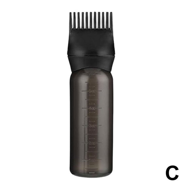Hair Bottle Applicator Dye Comb Bottles Salon Squeeze Container Root Hairdressing Coloring Oil Refillable Containers
