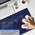 thumbnail image 4 of Dominate the Game with World Map XXL Mouse Pad - Enhanced Non-Slip Rubber Base, Stitched Edges (31.5x11.8 Inch), 4 of 7
