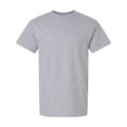 thumbnail image 5 of Gildan Men Short Sleeve Crew T-Shirt of 90/10 Cotton/Polyester - Soft, Classic Tee - Sport Grey, 2XL, 5 of 5