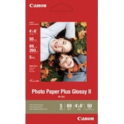 Canon Photo Paper Plus Glossy II, 4 x 6 Inches, 50 Sheets (2311B022)