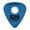 Blue, variant on Everly Star Grip Guitar Picks (50 Picks) 1.0 mm Blue