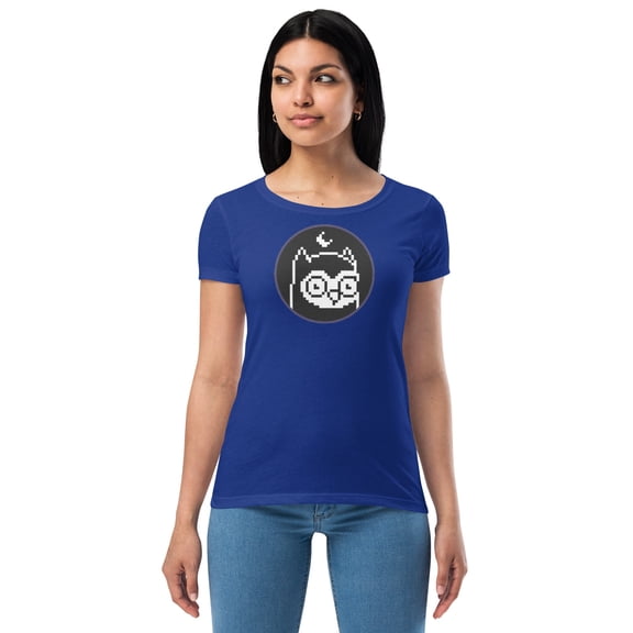 MOONBIRDS Women’s fitted t-shirt