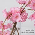 thumbnail image 4 of 6ft Artificial Cherry Blossom Vine Garland,135-Head Silk Flower Garland for Wedding Arch,Home Wall Hanging Decor, 4 of 8