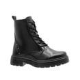 thumbnail image 1 of Botin Para Mujer Greenlove® Charol Negro Suela Ancha Ligeras negro 23.5, 1 of 10