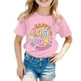 thumbnail image 1 of T-Shirt Graphique à Manches Courtes pour Enfants Garçons Filles Confortable Décontracté Col Rond Tee Tout-Petit Enfants Haut d'Été, 1 of 4