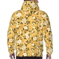 thumbnail image 7 of Fotbe Men's Hoodie with Daisies Flowers Pattern - Kangaroo Pocket Pullover Hooded Sweatshirt, Perfect for Daily Wear, Travel, and Home-4X-Large, 7 of 7