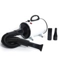 thumbnail image 3 of Greeniant CN Plug Pets Grooming Secador de pelo Reducción de ruido Fuerte potencia Secado rápido 2 engranajes Dispositivo de soplador de calor ajustable Suministros para perros Blanco Greeniant PT003874-03, 3 of 6