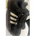 thumbnail image 2 of Adi - das 056646 Black Suede Men Sneakers Size 11, 2 of 6