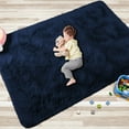 thumbnail image 6 of IR Imperial Rooms Shaggy Rug 2x3ft for Entryway/Entrance  Anti-Slip Fluffy Area Rug Shaggy Navy Blue, 6 of 11