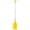 Yellow, variant on NFTIGB Telescoping Emergency Boat Paddle - Premium Aluminum Alloy & Plastic UV Proof Inflatable Canoe Oar for Fishing, Kayaking, and Marine Water Sports - Adjustable Length (Yellow)