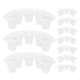 thumbnail image 1 of SEWCHICS 10Pcs White Plastic Nail Art Hand Soaking Bowls for Finger, 1 of 8