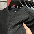 thumbnail image 4 of Camiseta de manga corta para hombre, POLO de alta calidad, transpirable, informal, de negocios, absorbe el sudor, novedad de verano, M-4XL, 4 of 4