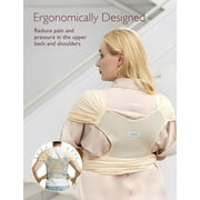 Momcozy Baby Carrier Air Mesh - Baby Wrap for Newborns to Toddler 8-35 lbs - Cooling, Breathable, and Lightweight
