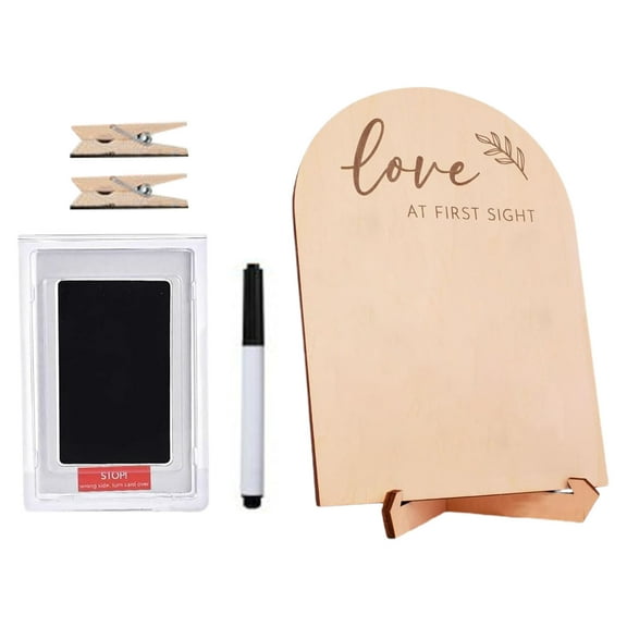 Kripyery Ultrasound Photo Frame Desktop Decoration Wooden Baby Sonogram Picture Frame Ornament Pregnancy Announcement Expectant Mother Baby Birth Keepsake Gift