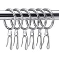 thumbnail image 1 of Promoción de invierno, 30 piezas de cortinas de metal, anillos para cortinas, anillos para colgar cortinas y 30 piezas, 1 of 3